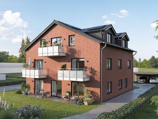 Wohnung zum Kauf - Erstbezug provisionsfrei 386.000 € 2 Zimmer 64,4 m² 1. Geschoss frei ab 01.01.2026 Kraueler Hauptdeich 69 Kirchwerder Hamburg 21037