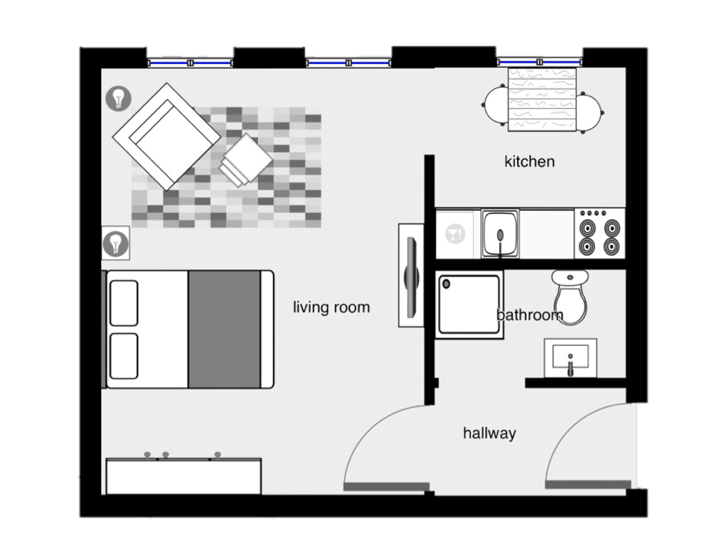 Wohnung zur Miete Wohnen auf Zeit 1.500 € 1 Zimmer 35 m²<br/>Wohnfläche 01.02.2025<br/>Verfügbarkeit Stephanstraße Moabit Berlin 10559