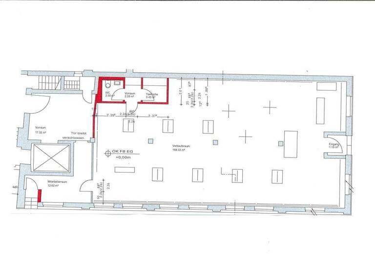 Bürogebäude zur Miete 15,46 € 170 m² Bürofläche Altstadt Lüneburg 21335