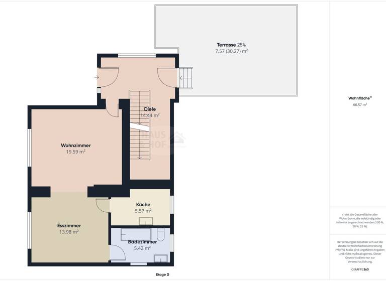 Doppelhaushälfte zum Kauf 249.999 € 6 Zimmer 158,2 m² 452 m² Grundstück Norath 56291