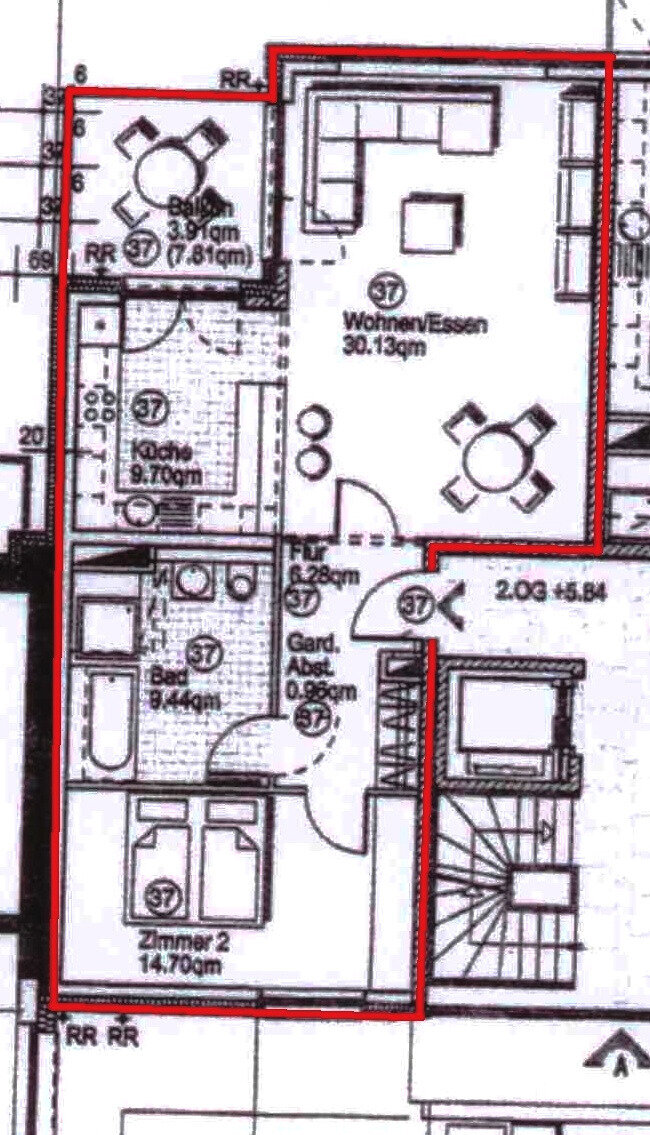 Wohnung zum Kauf provisionsfrei 460.000 € 2 Zimmer 75 m²<br/>Wohnfläche 2.<br/>Geschoss Tacitusstr. 1a Bayenthal Köln 50968