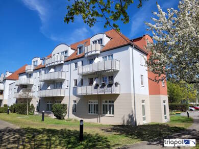 Wohnung zur Miete 345 € 1 Zimmer 40,4 m² 1. Geschoss frei ab sofort Romerstraße 5A Coswig 01640