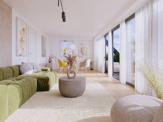 Penthouse zum Kauf - Erstbezug provisionsfrei 599.500 € 4,5 Zimmer 128 m² 2. Geschoss Bleidenstadt Taunusstein 65232