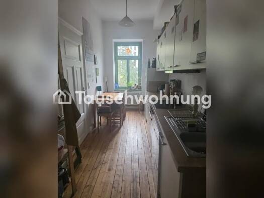 Wohnung zur Miete Tauschwohnung 685 € 3 Zimmer 85 m² 1. Geschoss Connewitz Süd 04277