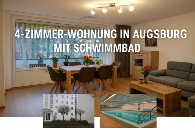 Wohnung zum Kauf 455.000 € 4 Zimmer 114,1 m² 2. Geschoss frei ab sofort Schwibbogenpl. 2C Jakobervorstadt - Nord Augsburg 86153