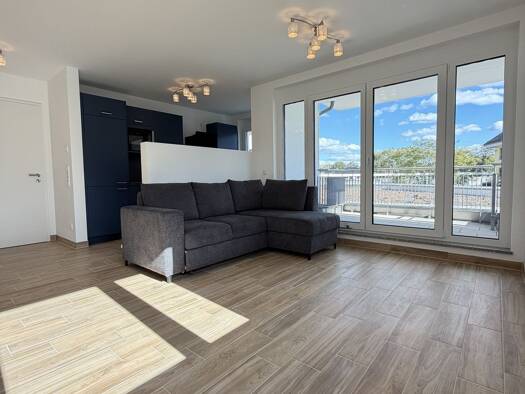 Wohnung zur Miete 1.120 € 2 Zimmer 57,4 m² Geschoss 1/4 frei ab sofort Gröbenzell 82194