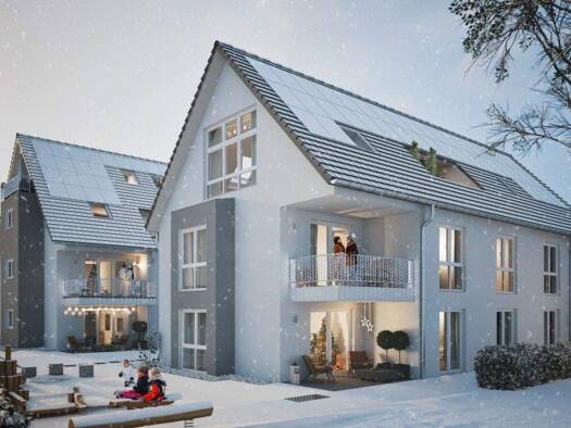 Terrassenwohnung zum Kauf - Neubau provisionsfrei 430.500 € 2 Zimmer 53,2 m² EG Schillerstraße 36 Herrenberg 71083