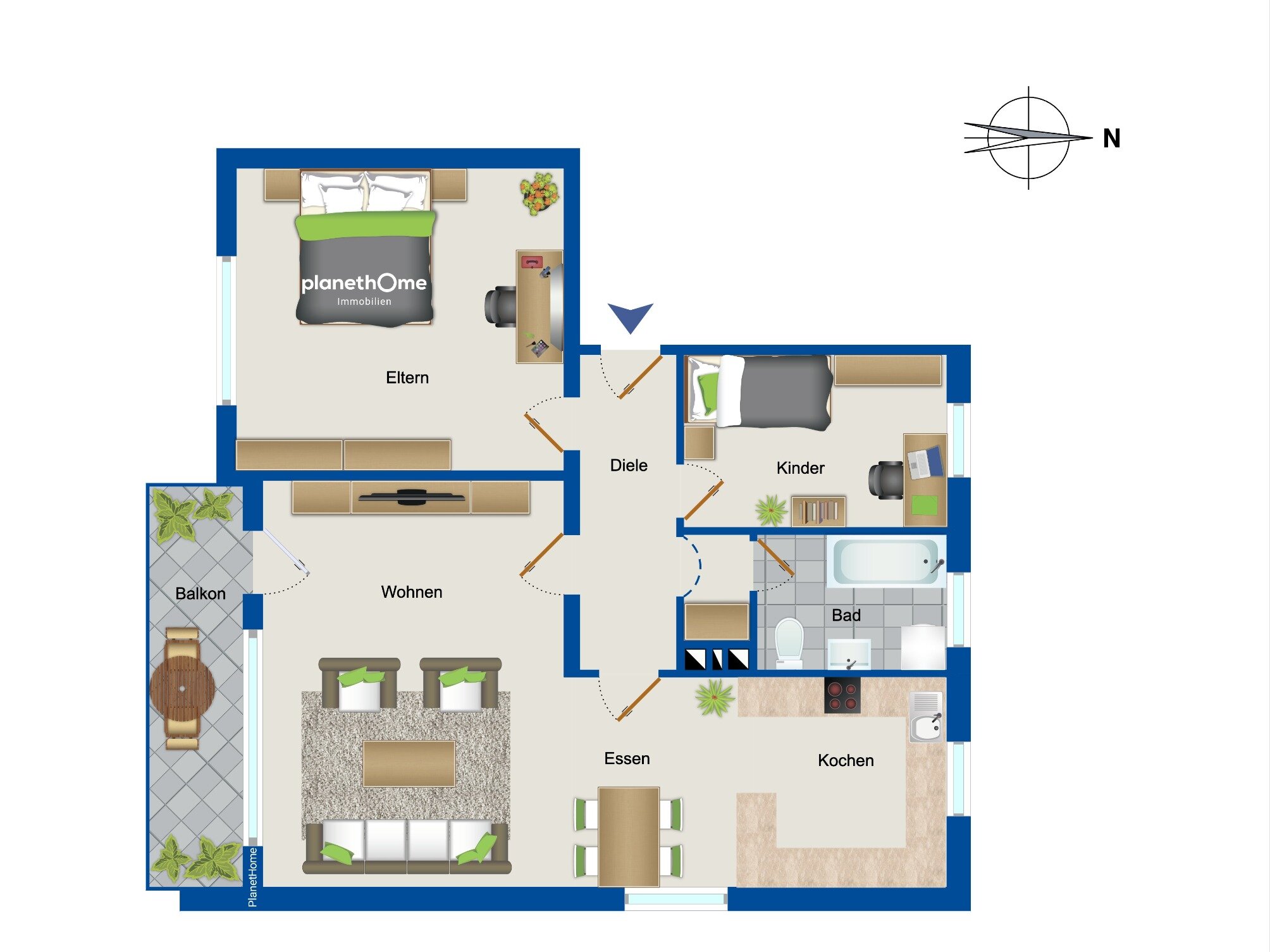 Wohnung zum Kauf 259.000 € 3 Zimmer 96 m²<br/>Wohnfläche EG<br/>Geschoss Mößling Mühldorf am Inn 84453