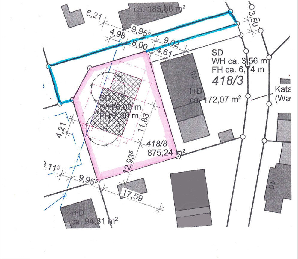 Grundstück zum Kauf 332.000 € 777 m²<br/>Grundstück Reitberger Straße 18a Euernbach Scheyern / Euernbach 85298