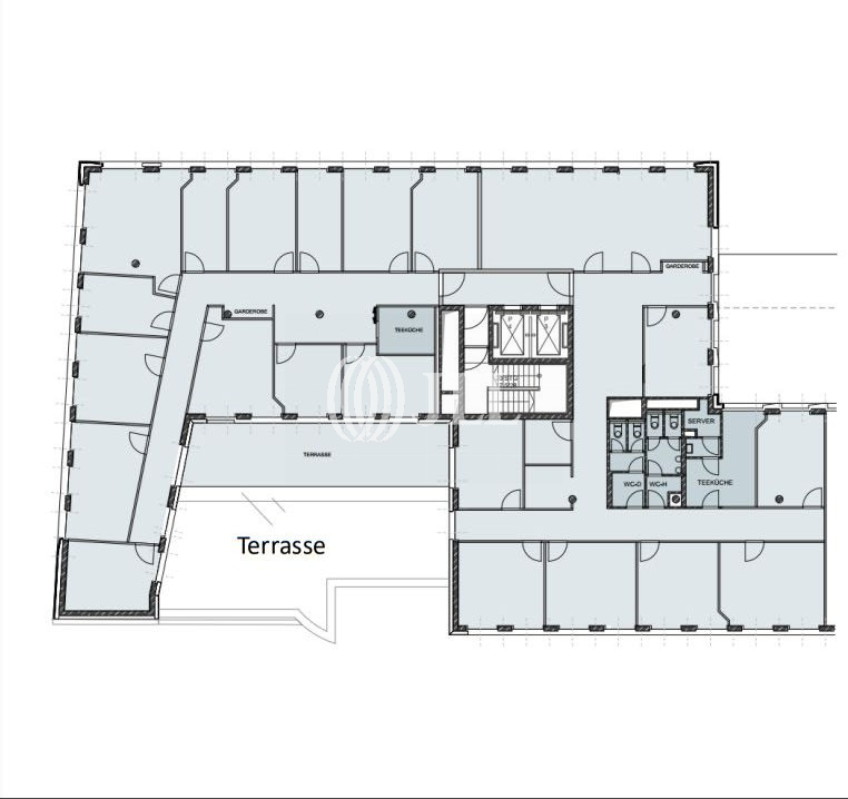 Bürofläche zur Miete provisionsfrei 29 € 410 m²<br/>Bürofläche Innenstadt Frankfurt am Main 60313