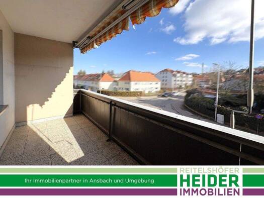 Wohnung zur Miete 550 € 3 Zimmer 68,3 m² Ansbach 91522
