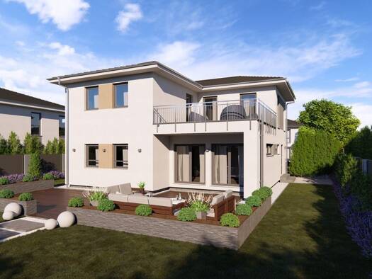 Villa zum Kauf 602.799 € 5 Zimmer 249,5 m² 667 m² Grundstück Schönebürg Schwendi 88477
