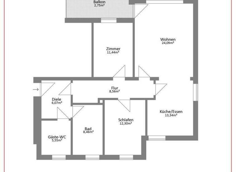 Wohnung zum Kauf - Erstbezug 587.756 € 3,5 Zimmer 93 m² frei ab 01.09.2026 Gersthofen 86368