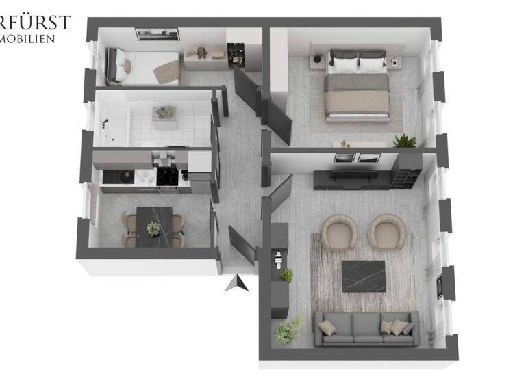 Wohnung zur Miete 1.070 € 3 Zimmer 82 m² Bernau Bernau bei Berlin 16321