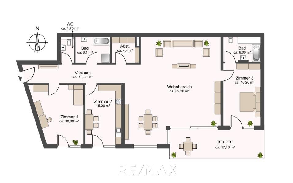 Wohnung zum Kauf 420.000 € 4 Zimmer 146 m²<br/>Wohnfläche Wagrain Markt 5602