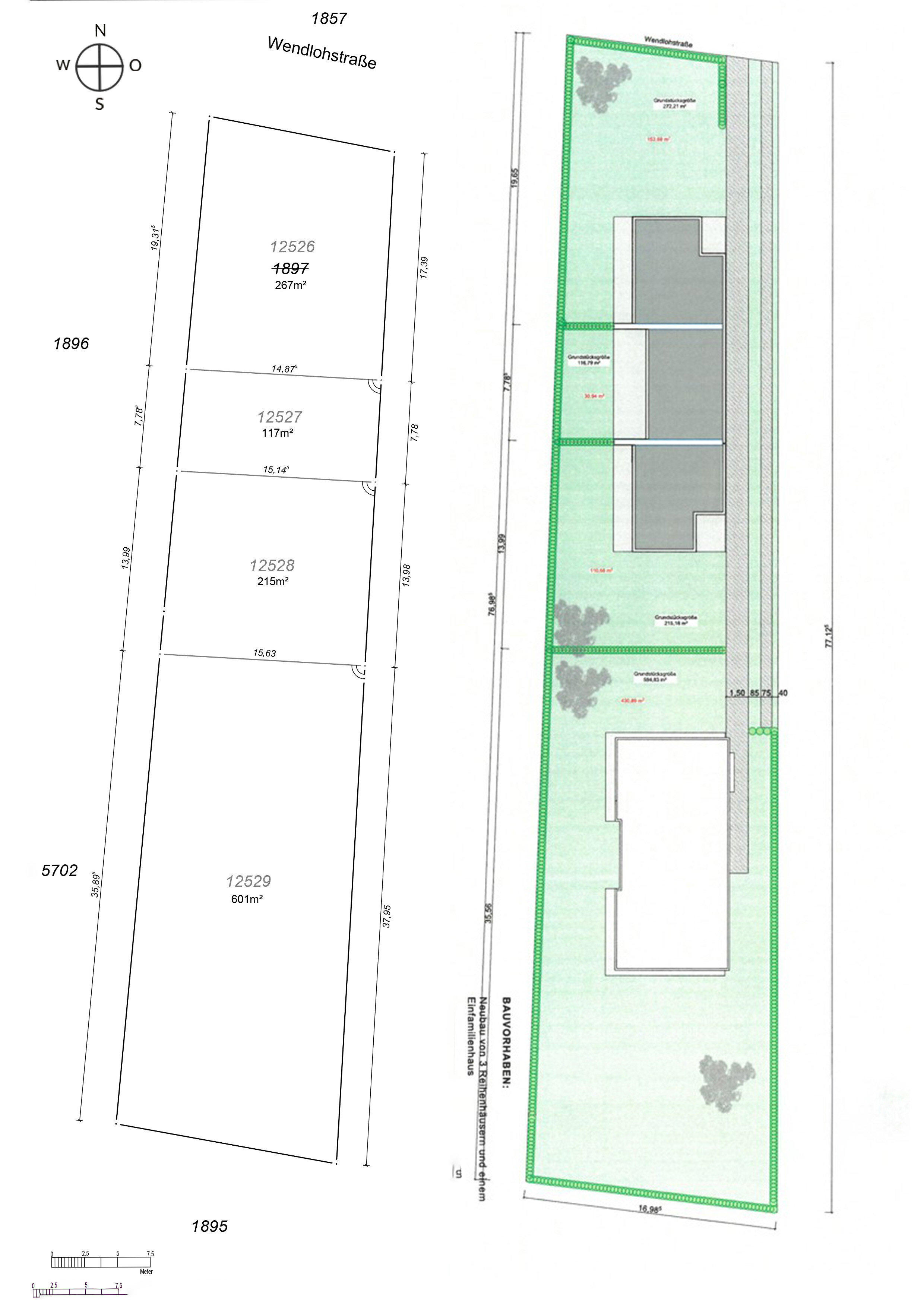 Grundstück zum Kauf 980.000 € 613 m²<br/>Grundstück Wendlohstraße 141 Niendorf Hamburg 22459