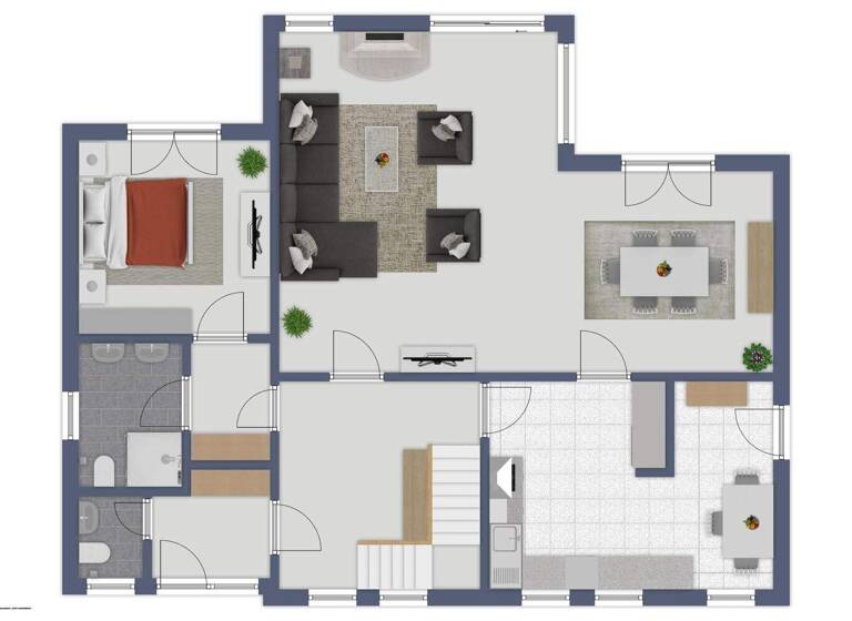Einfamilienhaus zum Kauf 850.000 € 7 Zimmer 200 m² 1.212 m² Grundstück Lengerich 49525