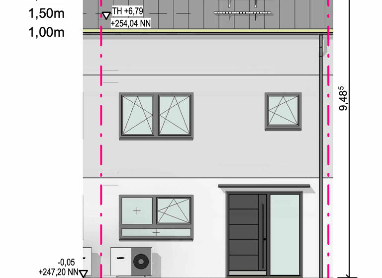 Reihenmittelhaus zum Kauf - Erstbezug provisionsfrei 765.000 € 7 Zimmer 167,7 m² 170 m² Grundstück frei ab 01.09.2026 Haslach Freiburg im Breisgau 79114