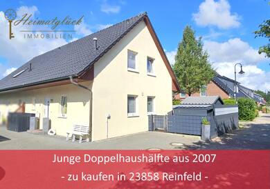 Doppelhaushälfte zum Kauf 359.000 € 3 Zimmer 86,1 m² 474 m² Grundstück Reinfeld (Holstein) 23858