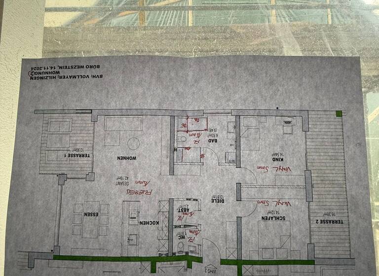 Wohnung zur Miete - Neubau 1.690 € 3,5 Zimmer 111,8 m²<br/>Wohnfläche EG<br/>Geschoss 15.07.2025<br/>Verfügbarkeit Staufenstraße 14 Hilzingen Hilzingen 78247