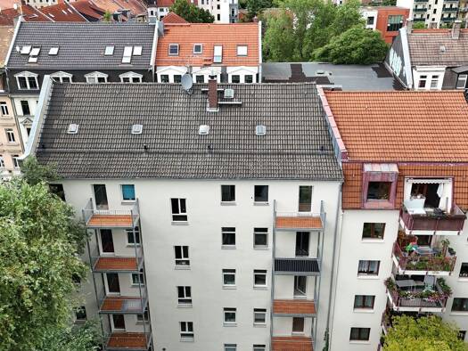 Wohnung zum Kauf provisionsfrei 154.850 € 2 Zimmer 54,7 m² 3. Geschoss Volkmarsdorf Leipzig 04315