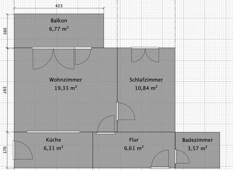 Wohnung zum Kauf provisionsfrei 169.000 € 2 Zimmer 50 m² 5. Geschoss Rümmingen 79595