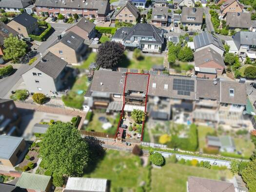 Reihenmittelhaus zum Kauf 255.000 € 4 Zimmer 130 m² 184 m² Grundstück Merbeck Wegberg / Merbeck 41844