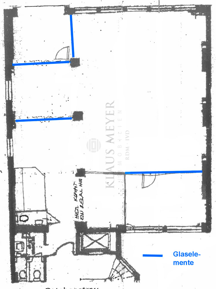 Bürofläche zur Miete provisionsfrei 16,75 € 180 m²<br/>Bürofläche Hammerbrook Hamburg / Hammerbrook 20097