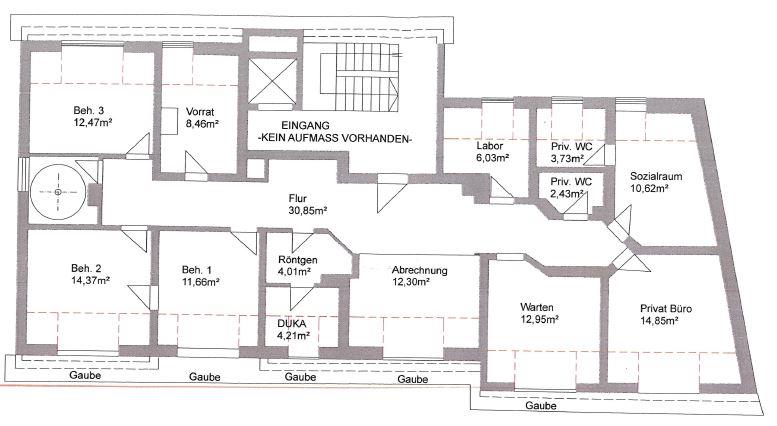 Büro-/Praxisfläche zur Miete 1.900 € 6 Zimmer 212 m²<br/>Bürofläche Neumarkt Neumarkt 92318