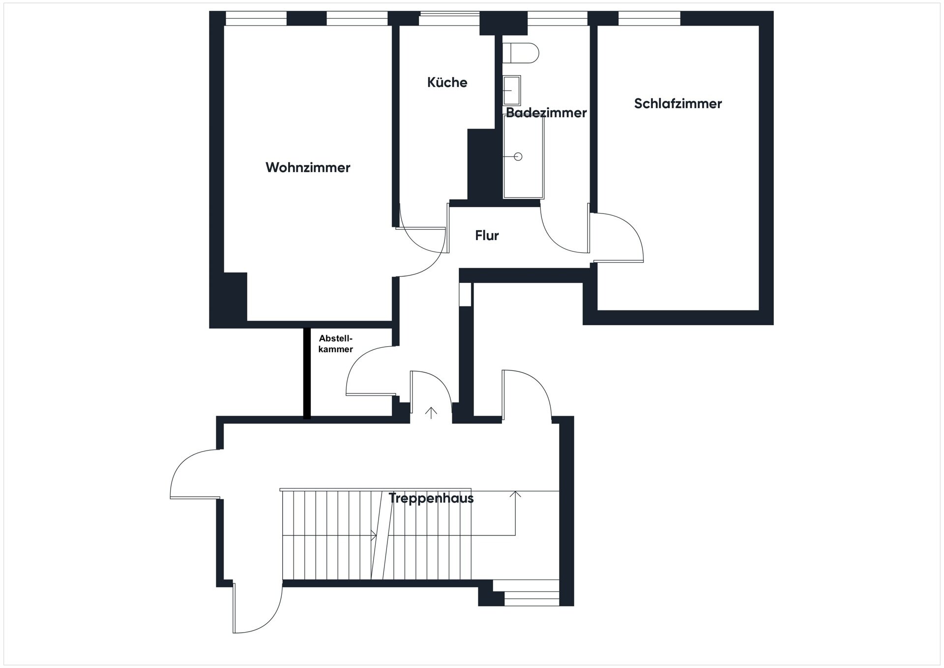 Wohnung zum Kauf 579.000 € 2 Zimmer 53 m²<br/>Wohnfläche Universität München 80799