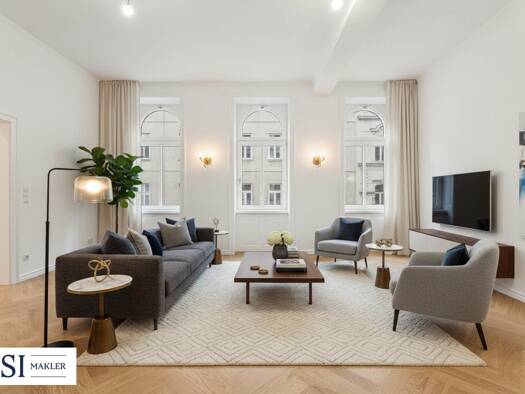 Wohnung zum Kauf - Erstbezug 788.000 € 4 Zimmer 98,4 m² 2. Geschoss Burggasse 119 Wien 1070