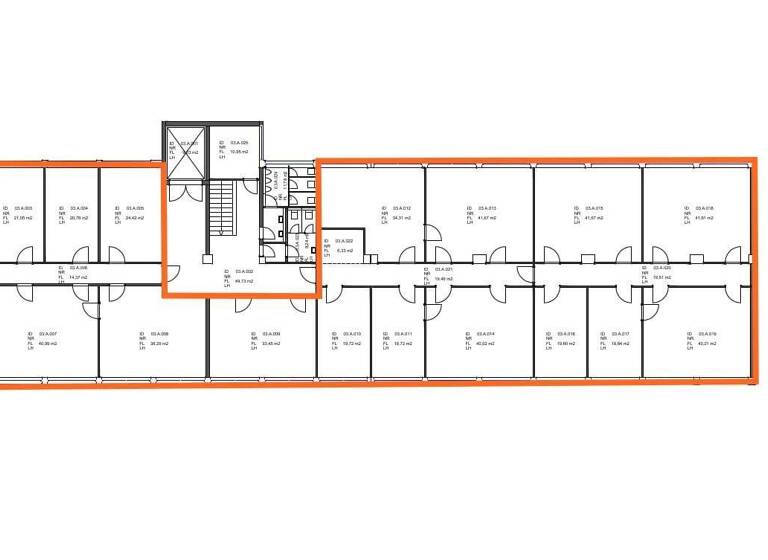 Bürofläche zur Miete 6,50 € 497,5 m² Bürofläche Weinheimer Straße 62 - 64 Waldhof Mannheim 68305