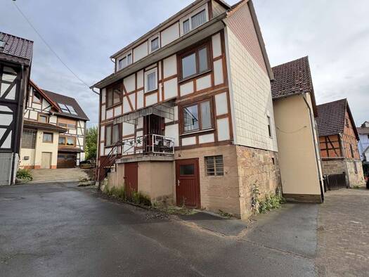 Einfamilienhaus zum Kauf 96.000 € 5 Zimmer 110 m² 90 m² Grundstück Am Steg 6 Raboldshausen Neuenstein 36286