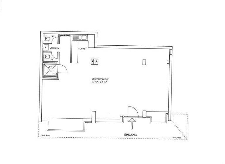 Ladenfläche zum Kauf 555.000 € 2 Zimmer 125 m² Verkaufsfläche Stadtmitte Esslingen am Neckar 73728