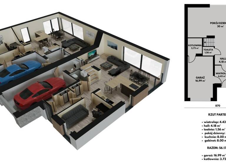 Doppelhaushälfte zum Kauf 205.000 € 5 Zimmer 149,9 m² 480 m² Grundstück Lubniewice 69-210