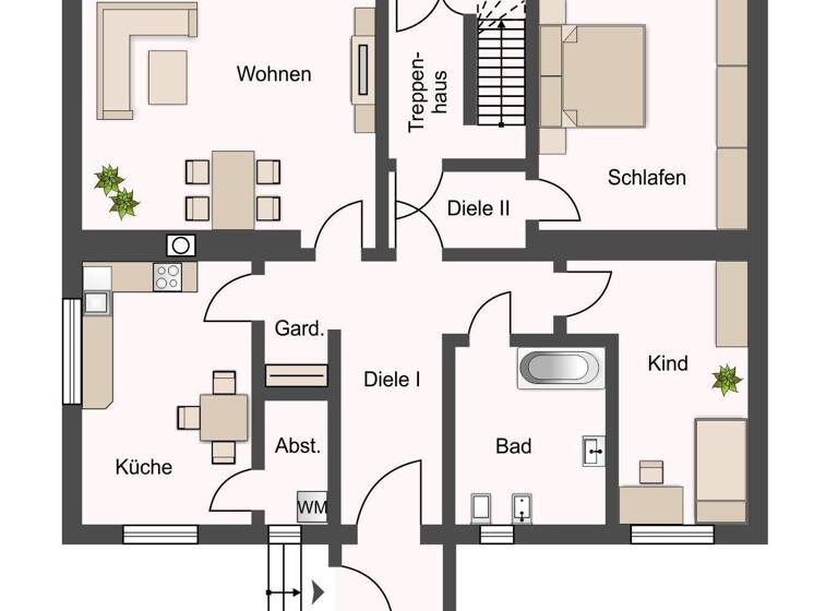 Wohnung zum Kauf 85.000 € 3 Zimmer 108 m² frei ab sofort Wipshausen Edemissen 31234
