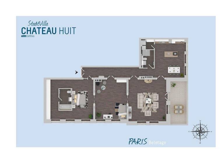 Studio zur Miete 1.500 € 3 Zimmer 159 m² 1. Geschoss frei ab sofort Theaterstrasse 8 Untermhaus Gera 07545