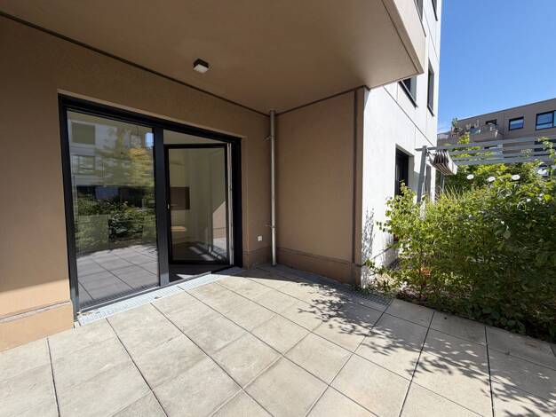 Terrassenwohnung zur Miete 654 € 1 Zimmer 42,5 m² EG Franzstraße Gärten b Wöhrd Altstadt und engere Innenstadt 90491