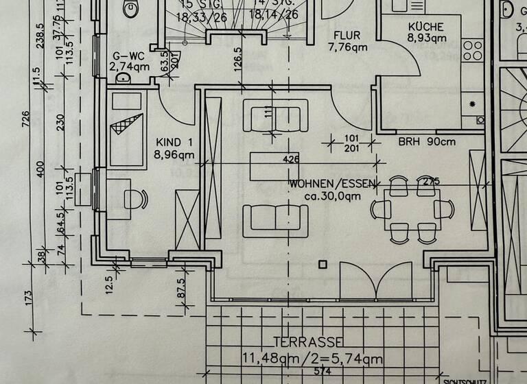 Doppelhaushälfte zur Miete 2.000 € 4,5 Zimmer 115 m² 350 m² Grundstück frei ab sofort Talweg 4 d Neugraben-Fischbek Hamburg 21149