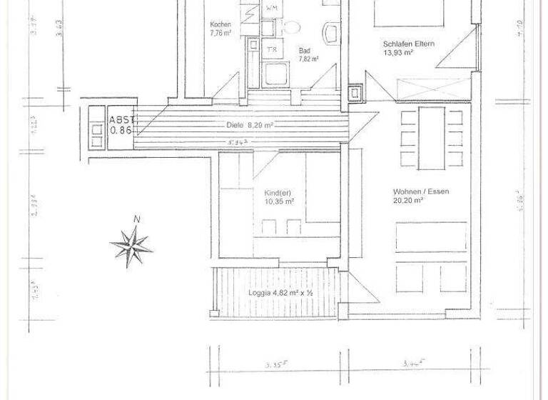 Wohnung zum Kauf 298.000 € 3 Zimmer 72 m² 5. Geschoss frei ab sofort Ingolstadt 85057