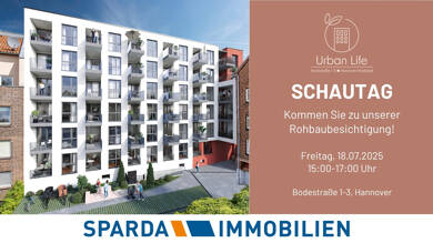 Wohnung zum Kauf - Erstbezug provisionsfrei 389.000 € 2 Zimmer 67 m² Bodestraße 1-3 Nordstadt Hannover-Nordstadt 30167