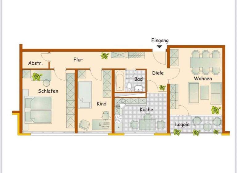 Wohnung zum Kauf 209.000 € 3 Zimmer 78 m² Pfingstweide 67069