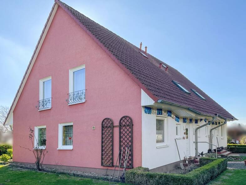 Doppelhaushälfte zum Kauf 163.000 € 4 Zimmer 90 m² 640 m² Grundstück Glocksin Neverin 17039