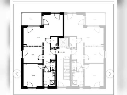 Wohnung zur Miete Tauschwohnung 1.350 € 3 Zimmer 85 m² 1. Geschoss Beiertheim-Bulach Beiertheim - Bulach 76135