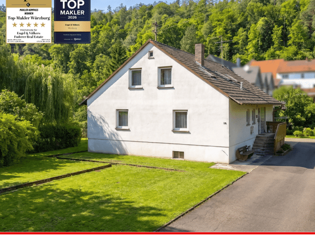 Haus zum Kauf 295.000 € 7 Zimmer 180 m² 822 m² Grundstück Holzkirchen 97292