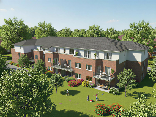 Penthouse zum Kauf - Erstbezug provisionsfrei 345.000 € 2 Zimmer 62,4 m² 2. Geschoss Sülzbogen Reppenstedt 21391