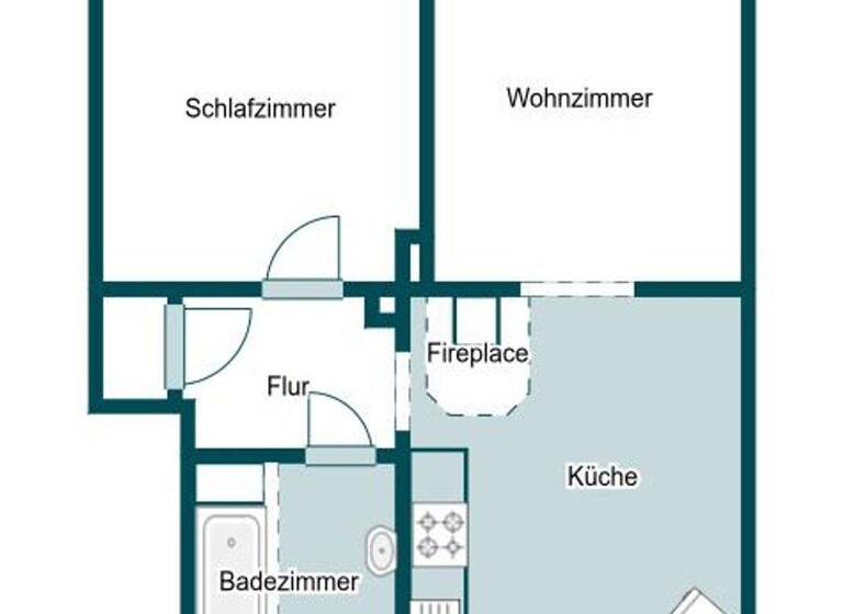 Wohnung zum Kauf 125.000 € 2 Zimmer 54,3 m² EG Maxhütte Maxhütte-Haidhof 93142
