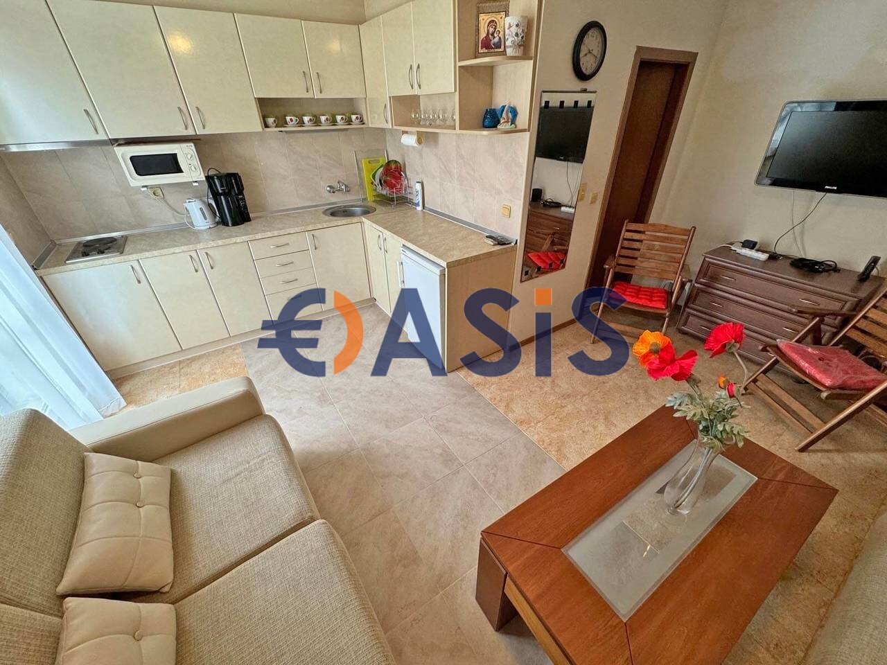 Studio zum Kauf provisionsfrei 45.500 € 1 Zimmer 44 m²<br/>Wohnfläche 4.<br/>Geschoss Slanchev Bryag Sunny Beach 8230