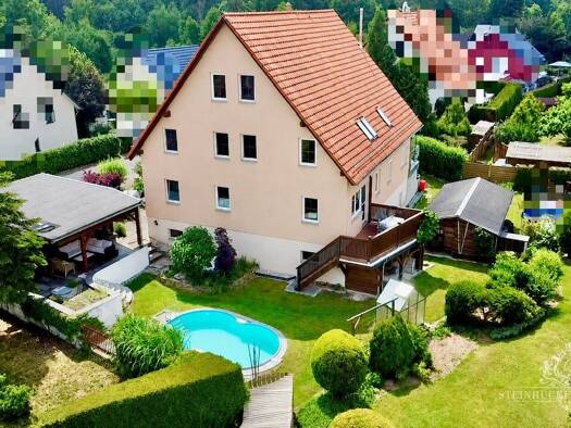 Doppelhaushälfte zum Kauf 489.000 € 6 Zimmer 188 m² 350 m² Grundstück Auer Moritzburg 01468