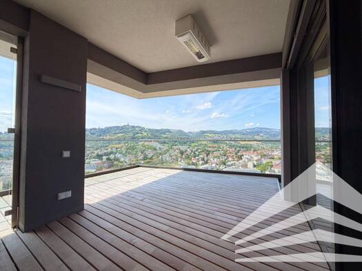 Wohnung zur Miete 3.458 € 3 Zimmer 129,1 m² 28. Geschoss Wildbergstraße 18 Urfahr Linz 4040